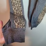 Splendid  Gray Animal Print Detail Joggers Photo 2