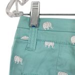 Freestyle Revolution  Y2K Embroidered Elephant Low Rise Chino Shorts Photo 2