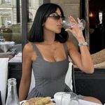 ZARA  dress mini corset ruffled balloon bodycon summer cocktail wedding Photo 4