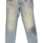 Loft  Lean Boyfriend Jeans with Distressing Size 6 Photo 0