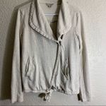 Lucky Brand Lucky Brand Moto Style Sweatshirt Jacket - Size Small Photo 3