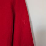 J. McLaughlin  Women's Red 100% Cashmere Sweater Sz M Flaw Photo 5