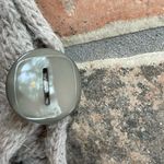 Berretti Made in Italy Wool Alpaca Blend Roll Neck Poncho Sweater Tan Size undefined Photo 8