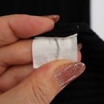 HAEEOF Black Ribbed Knit Long Sleeve Midi Dress Size M Size M Photo 3