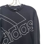 Adidas  Originals Crewneck Sweatshirt Black White Logo Women’s Size Small Photo 5