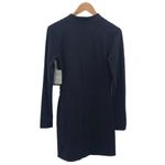 Athleta  Womens Suedy Lady Long Sleeve Thumbhole Dress Black Small NWT Photo 4