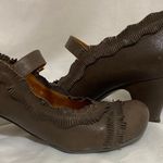 Chie Mihara Leather Vintage Looking Heels Photo 5