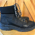 Nautica  Sabra Black Lace Up Ankle Boot size 9.5 Photo 0