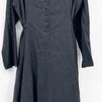 NWT Les Filles D'Ailleurs Quiet Luxury Minimalist Lagenlook Modest Dress Size L Gray Size L Photo 1