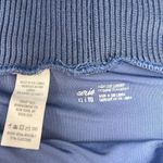 Aerie AE High Cut Cheeky Ribbed Blue Swimsuit Bikini Bottoms Photo 1