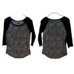 Vans -  off the wall classic Black and Gray Women's Top or long sleeve tee Photo 4