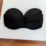 PINK - Victoria's Secret  Black Strapless Bra Intimates Photo 6