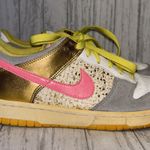 Nike Womens Size 8.5 Dunk Low 6.0 Metallic EUC Photo 0