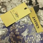 Jaden lilac dress with white upper shoulders tulle with flowers Size 16 Photo 14