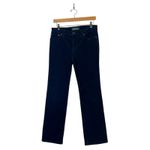Ralph Lauren Velvet Corduroy Straight Leg Pants Size 6 Navy Blue Preppy Academia Photo 1