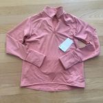 Athleta NWT  Women's Whistler Half Zip color‎ Conch Pink M Size Small $119 Photo 2