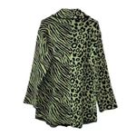 ZARA  Animal Print Oversized Cardigan/
Jacket(Size Small) Photo 3