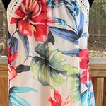Francesca's Blue Rain Women's Colorful Floral Sleeveless Halter Top Size M. NEW Size M Photo 0