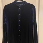 Susan Graver velvet button down duster NWOT Photo 2