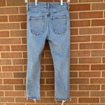 AGOLDE Toni Light Wash Denim Distressed Jeans Size 24 Photo 9