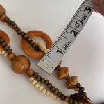 Brown Bohemian Elephant Pendant Necklace, Retro Wooden Elephant Pendant Necklace Photo 12