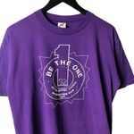 Urban Outfitters Bethel Baptist Church T Shirt 1992 Vintage 90s Be The One Purple Large L USA Photo 0