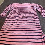 LL bean pink stripe mariners dress M Blue Size M Photo 3