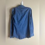 J.Crew NWT  women’s fitted denim button down size xs Photo 7