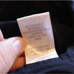 Helmut Lang  Black Draped Silk Blend Mini Dress Photo 6