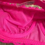 Aerie Real Power Beach Days Lace Unlined Bandeau Bra Neon Hot Pink 36B Photo 4