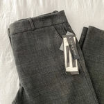 Sandro Sportswear Vintage Straight Leg Full Length Trouser Pants in Charcoal NWT Photo 1