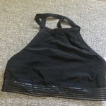 Victoria's Secret Victoria’s Secret Black Halter Sports Bra Photo 7