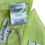 For Love & Lemons  Ranna Halter Crop Top in Yellow Size Medium NWT Photo 4