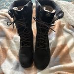 Kamik  Black Waterproof Lace Up Winter Boots Women's 7 Winter Equestrian Grunge Photo 1