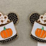 Disney x BaubleBar Mickey Pumpkin Spice Latte Mugs Earrings New Photo 1