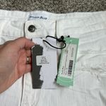 Studio Blue New With Tags White Distressed Jean Shorts Size 31 Photo 2