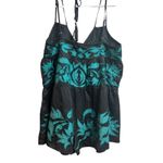 Free People  Everblue Romper Black Blue XS Photo 9