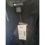 Maggie Barnes 34W Black Gold Sheer‎ Long Sleeve Dress Party Career Size 32W Photo 3