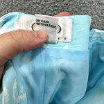 Talbots Pants Womens 12P Blue Butterfly Straight Leg Cotton Y2K Boho Whimsical Photo 7