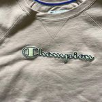 Champion Sweatshirt Light Pink Size Adult Large Vintage Photo 6