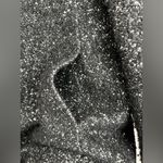 Talbots Italian Wool Speckled boucle Long two button Top Coat black vintage soft Photo 4