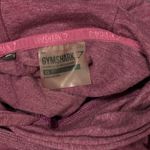 Gymshark Cross Back Hooded Cropped Sweatshirt Size XS Deep Plum Photo 6