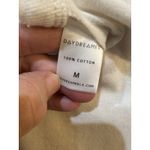 Free People Vintage Daydreamer ROLLING STONES Distressed Cropped Tee White Red Size Medium Photo 8