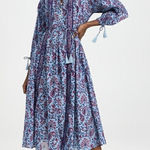 Cleobella Faith Caftan Midi Dress Size Large MSRP: $268 Photo 0