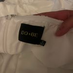 DO+BE White Cocktail Dress Photo 2