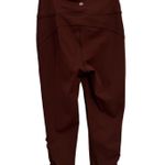 Lululemon Tied To It Crop 21" Black Cherry Leggings Yoga Capri Pants Size 4 Photo 9
