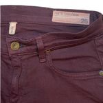 Rag and Bone Capri Jeans The Dre Aged Wine Burgundy Skinny Cropped SZ 26/24”inseam Purple Photo 1