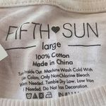 Fifth Sun Desert Nights Graphic Tee – Size Juniors Large, White/Tan Tie-Dye Photo 4