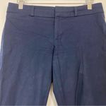 Banana Republic  Women’s Sloan Business Casual Dress Pant Navy Blue Size 2 Petite Photo 2