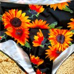 SheIn Sunflower printed high waist Bikini Bottoms From Photo 0